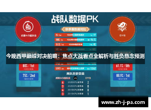 今晚西甲巅峰对决前瞻:焦点大战看点全解析与胜负悬念预测 今晚西甲巅峰对决前瞻:焦点大战看点全解析与胜负悬念预测